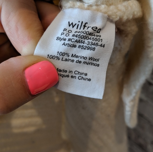 Aritzia Wilfred Durandal mock neck sweater - Picture 5 of 6